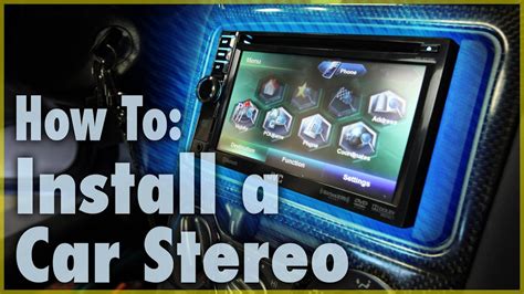 How To Install Double Din Car Stereo Dual Electronics 7
